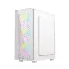 Caixa de computador Gaming Fornax 500, branco