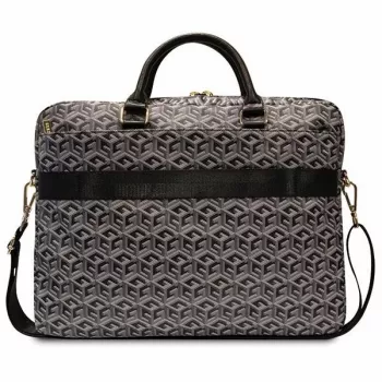 Mala Guess GCube Stripes para portátil 16 preto - GUCB15HGCFSEK