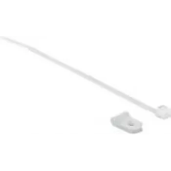 Abraçadeira com fixação por parafuso DeLOCK 18859 nylon branco 17mm 10 unid.
