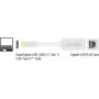 DeLOCK 65906 Adaptador de rede de USB Type-C para Gigabit LAN, branco