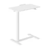 Suporte móvel para secretária/portátil Maclean, branco, altura ajustável 76-109 cm, máx. 30 kg, MC-120 W