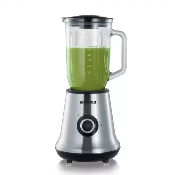 Batedeira Severin SM 3734 preta - aço inoxidável 1l 500W misturadora (SM 3734)