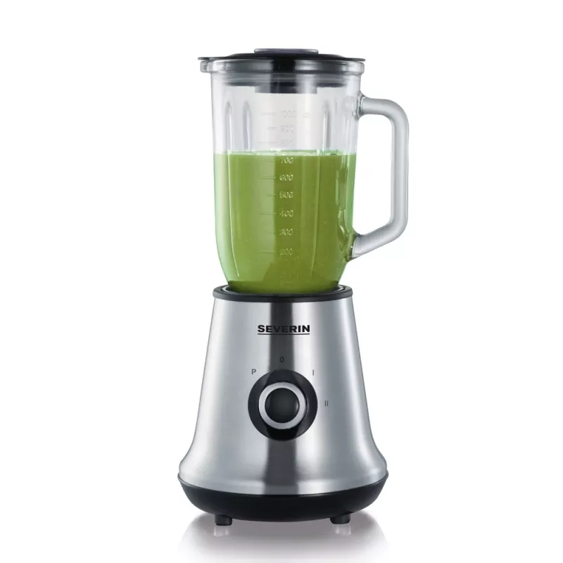 Batedeira Severin SM 3734 preta - aço inoxidável 1l 500W misturadora (SM 3734)