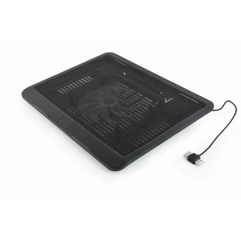 Suporte para portátil Gembird NBS-1F15-04 para portáteis até 15 polegadas, preto, ABS, 330×250×25 mm