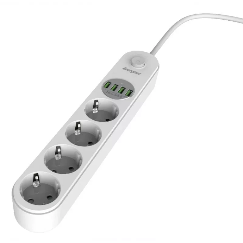 Powerbank portátil Energizer EPB2500W00EU 2500mAh design compacto, saída USB