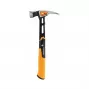 Fiskars 1020214 Martelo martelo de unhas preto, metálico, laranja