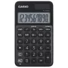 Calculadora básica CASIO SL-310UC-BK – 10 dígitos, pilha/solar, funções de imposto e margem, formato de bolso (70×118×8,4 mm), preto