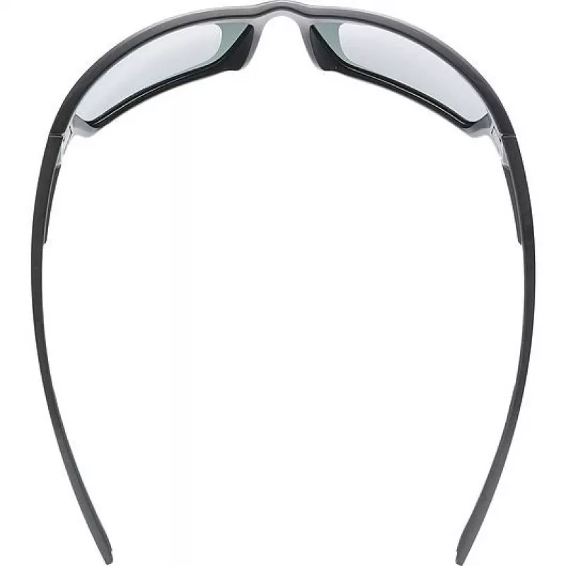 Óculos de sol polarizados Uvex Sportstyle 233 P - preto mate/Litemirror prateado