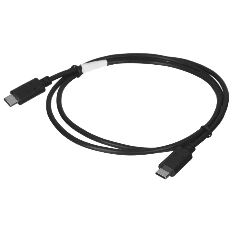Cabo USB 2.0 USB-C para USB-C LANBERG CA-CMCM-10CU-0010-BK 1 m, preto, 480 Mbit/s, contactos banhados a ouro