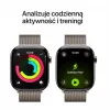 Apple Watch Series 11 GPS + Cellular 42mm caixa de titânio Natural com bracelete Milanese Loop Natural
