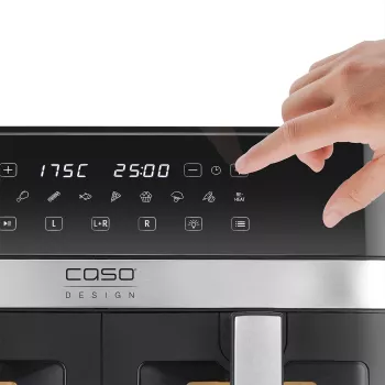 Caixa Air Fryer | DuoChef | Potência 2200 W | Capacidade 14 L | Preto