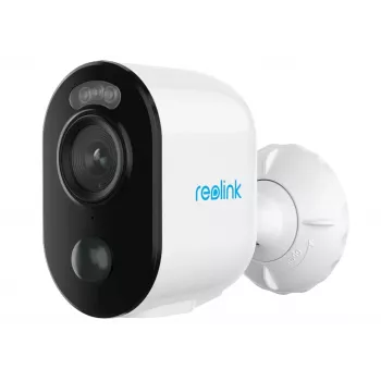 Câmara de vigilância IP Reolink Argus Series B310 Bullet 3 MP, sem fios, bateria/solar 6000 mAh, IP65, 2304×1296, ângulo de visão 115°, PIR, áudio bidirecional