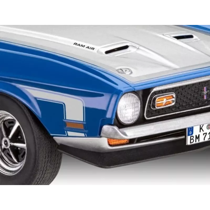 Maquete em plástico REVELL Ford Mustang Boss 351 kit à escala 1:25