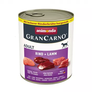 Animonda GranCarno Original Vaca & Borrego Adult 800 g, sem cereais, lata