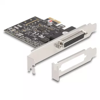 DeLOCK 66324 Adaptador RS-232 VGA interno PCIe conector fêmea preto
