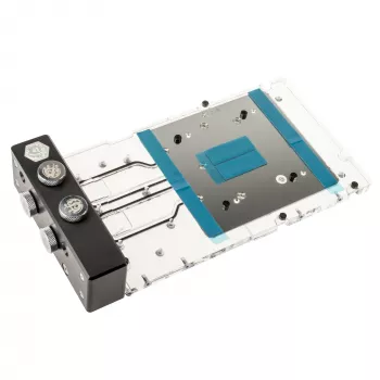 Backplate BitsPower X-TEND active para RTX 4090 FE — acabamento acrílico (BP-VG4090FE-BKP)