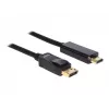 Cabo Delock DisplayPort 1.1 macho > High Speed HDMI-A macho passivo 2 m preto (82587)