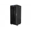 Rack autónomo LANBERG FF01-6627-12BL 19 polegadas 27HE 600x600 mm porta de vidro, capacidade de 800 kg