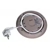 Maestro MR-071 chaleira elétrica, de cerâmica, 1 l, preta