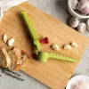 Espremedor de alho com cabo Ototo Design Garligator verde plástico aço