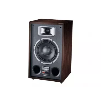 Coluna de chão Magnat TRANSPULS 800A, 2 vias com fios e sem fios, 2×60 W, Bluetooth 5.0, HDMI, preto/castanho