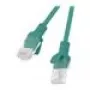 Cabo de rede patch LANBERG Cat5e U/UTP, RJ-45–RJ-45, 30 m, verde