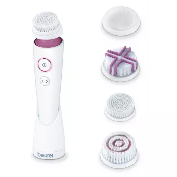 Escova de limpeza facial Beurer FC 95 com 4 acessórios