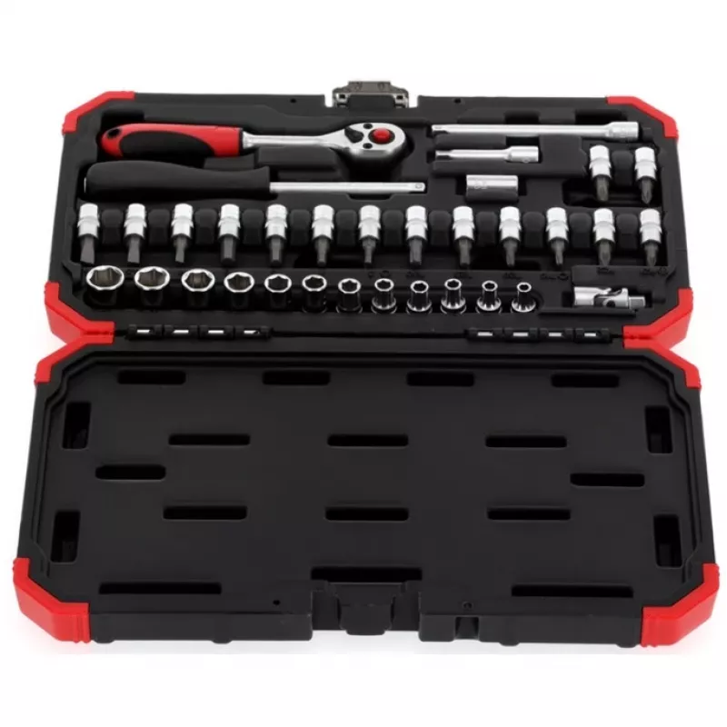 Conjunto de chaves de caixa Gedore R49003033 1/4 polegadas métrico