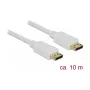 Cabo DisplayPort DeLOCK 84863 10 m branco