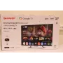 Smart TV Sharp 43HR7265E 43 polegadas (108 cm) 4K UHD LED, Google TV, Wi-Fi, HDMI/USB/RJ45 – preto – embalagem danificada