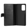 Krusell 62504 PhoneWallet capa para Samsung Galaxy A73 5G, 6,7", pele vegana, 3 ranhuras para cartões, preta