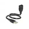 Cabo USB DeLOCK 35cm USB 2.0 83498 preto