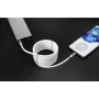 Cabo USB Renkforce USB 2.0 ficha USB-C™, ficha USB-C™ 2,00 m branco contactos banhados a ouro (TO-6886785)