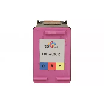 Tinteiro HP DJ D730/F735 cor recondicionado TBH-703CR (HP n.º 703 CD888AE)