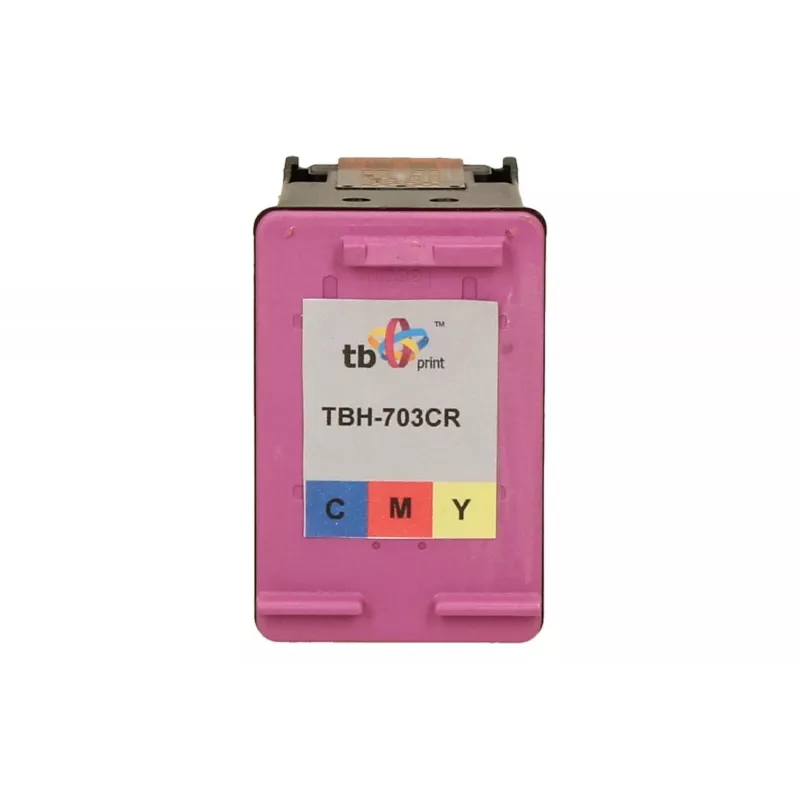 Tinteiro HP DJ D730/F735 cor recondicionado TBH-703CR (HP n.º 703 CD888AE)
