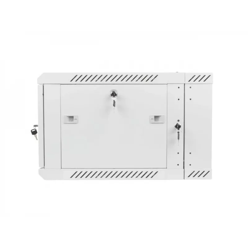 Lanberg WF02-6606-10S armário rack 6U montagem na parede cinzento
