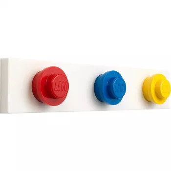 Suporte de parede para exposição LEGO da room copenhagen modelo 41110001 em vermelho/azul/amarelo