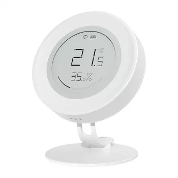 Sensor inteligente de temperatura e humidade Avatto ZWSH16 – sensor ambiente sem fios para a casa