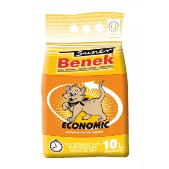 Certech Super Benek Economic - areia para gatos aglomerante 10 l