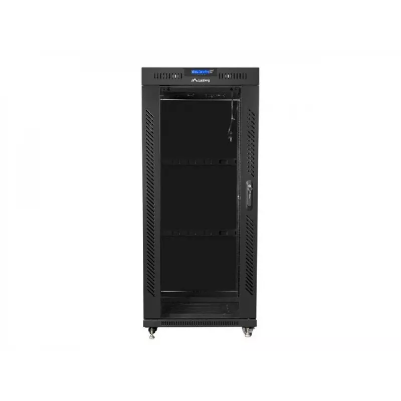 Armário de chão Lanberg FF01-8037-12BL 37U 800 kg preto
