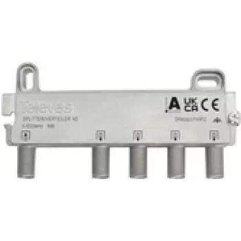 Distribuidor de 4 vias Televes VT49FZ 5–1218 MHz 9 dB