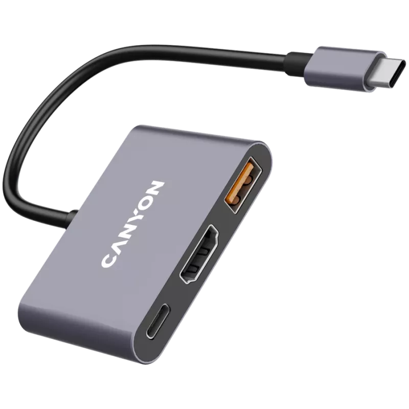 Hub USB Type-C Canyon DS-4 10000 Mbit/s HDMI USB 3.2 Gen 2