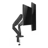 Braço para monitor up up Economical Interactive Counterbalance Braço duplo para monitor Preto mate VESA 75x75/100x100