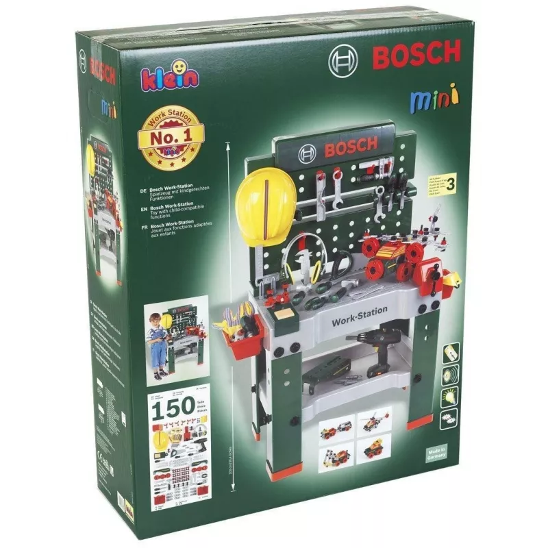 Bancada de trabalho Bosch Workbench No 1 150 peças