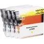 Renkforce Pack combinado de tinta substitui Brother LC-985 (LC985VALBPDR) compatível preto, ciano, magenta, amarelo RF-I-B-LC985BKCMY5PK RF-5718884 (RF-5718884)