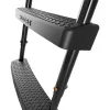 Escada para Trampolim HUDORA universal 70–100 cm, preta, degraus de segurança ajustáveis