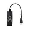 Adaptador Akyga AK-AD-31 USB 3.0 para Gigabit Ethernet, RJ45, cabo de 15 cm, preto