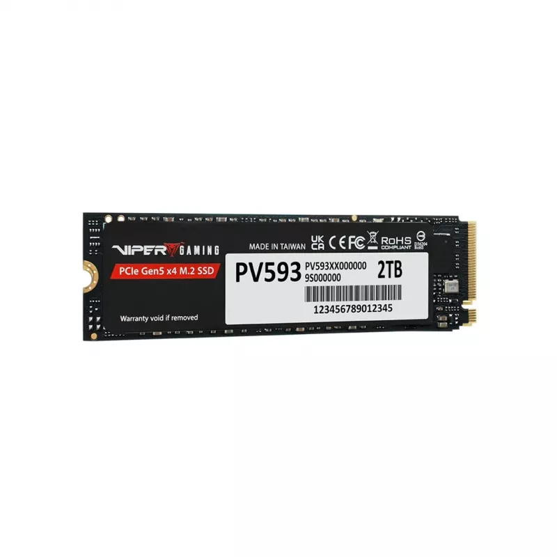 SSD M.2 2280 NVMe PCIe Gen5 x4 PATRIOT PV593P2TBM28H 2 TB, NVMe 2.0, 14000/13000 MB/s