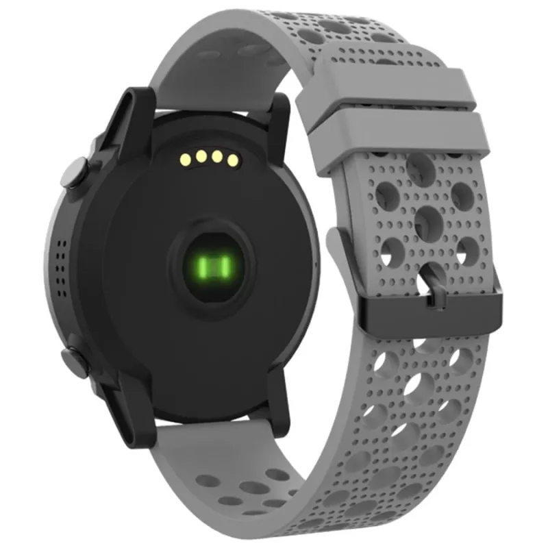 Denver SW-660 Smartwatch GPS, 1,3" AMOLED, bracelete cinzenta