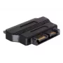 Adaptador SATA SATA 22 pinos macho SATA 13 pinos macho preto DeLOCK